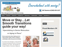 Tablet Screenshot of movingforseniorswwa.com